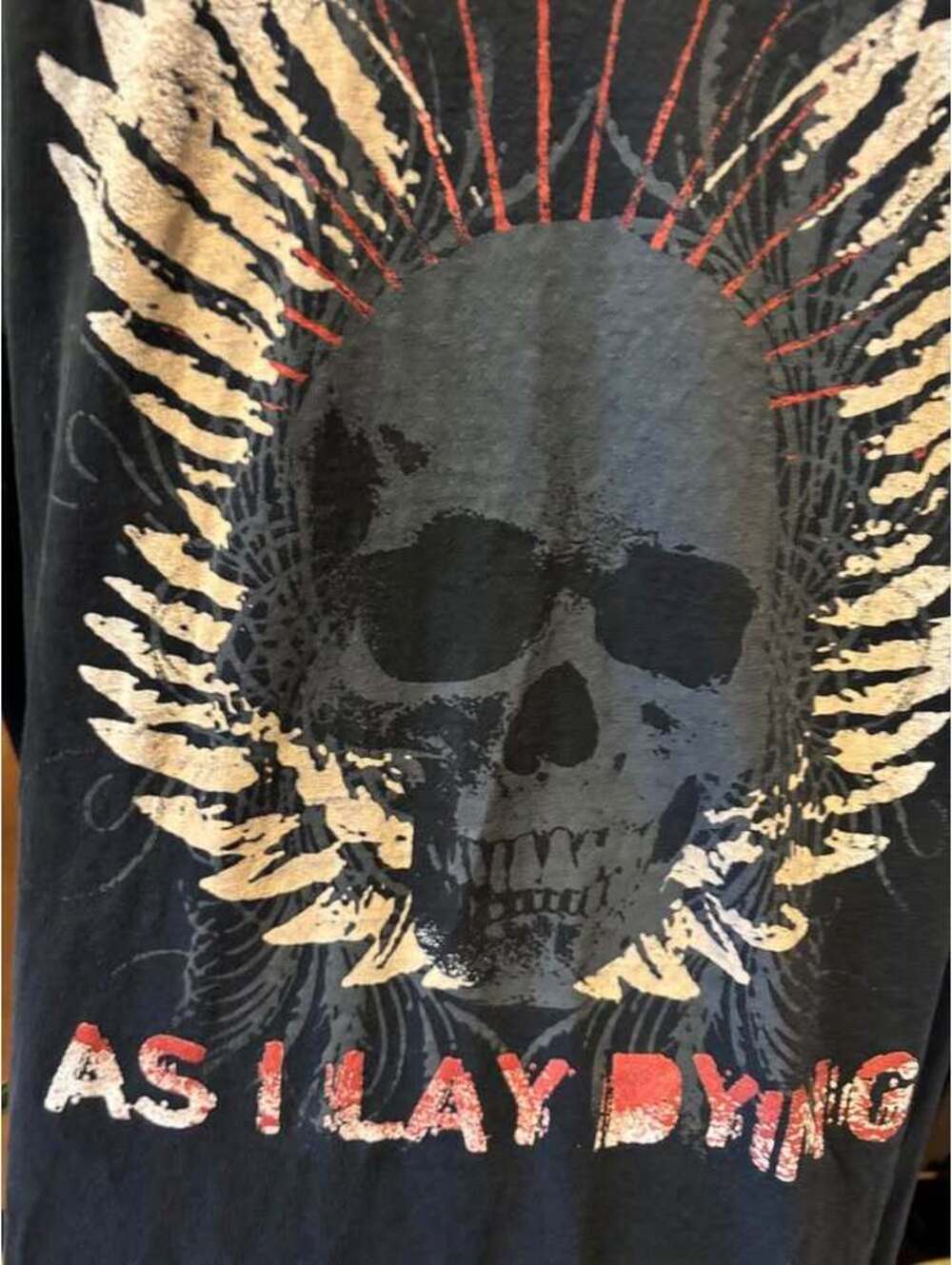 As I Lay Dying, men’s large tshirt